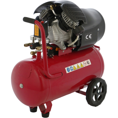 Compresor aer cu 2 cilindri Steinhaus, 50l, 2200W, 3CP, 8bari, 392 L/min [1]