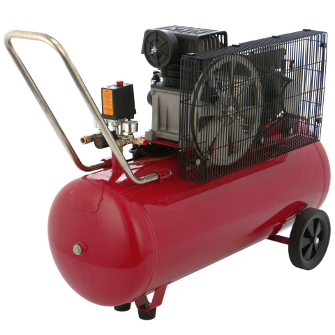 Compresor aer Steinhaus PRO-COM100, 100l, 2200 W, 3 CP, 8bari, 290 L/min [1]