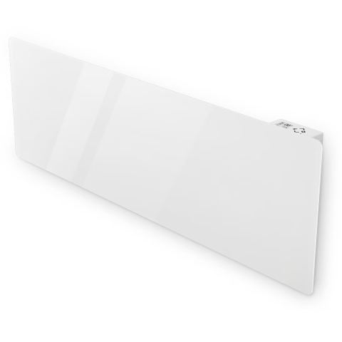 CLIMATIZARE SI SISTEME DE INCALZIRE - Convector de perete Tesy CCN 06 140 EA Cloud AS W GL , 1400 W, Control internet, FinEco Cloud, Sticla alba