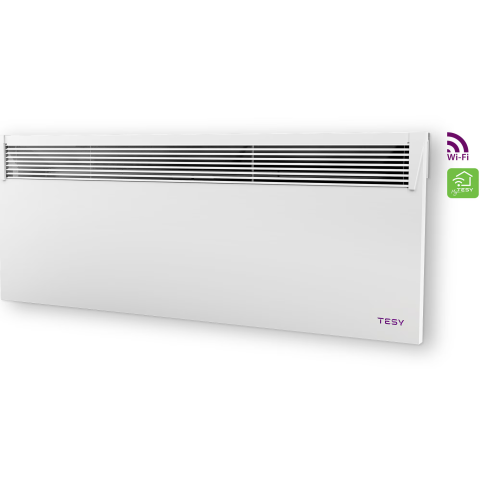 CLIMATIZARE SI SISTEME DE INCALZIRE - Convector de perete TESY HeatEco Cloud, 3000W, control prin internet, aplicatie myTesy, CN 031 300 EI CLOUD W