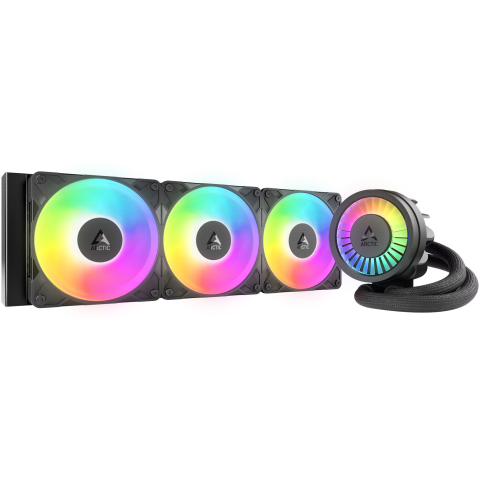 AUDIO, VIDEO SI COMPONENTE PC -RESIGILATE - Cooler ARCTIC Liquid Freezer III Pro 360 A-RGB, Racire cu lichid, AIO 360mm, Intel/ AMD, Negru