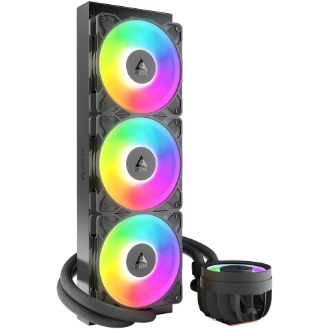 Cooler ARCTIC Liquid Freezer III Pro 360 A-RGB, Racire cu lichid, AIO 360mm, Intel/ AMD, Negru [1]