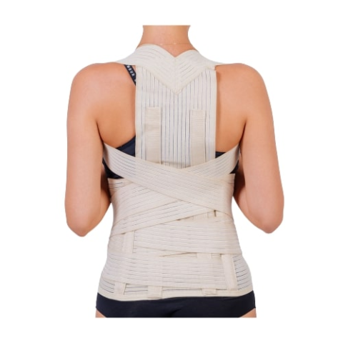 Corset toraco-lombar elastic cu atele M, Orthomed [1]