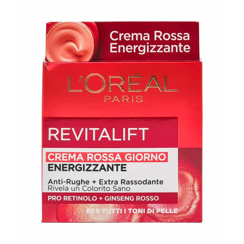 COSMETICE SI DEODORANTI - Crema de zi energizanta L'Oreal Paris Revitalift Pro Retinol & Ginseng, 50ml
