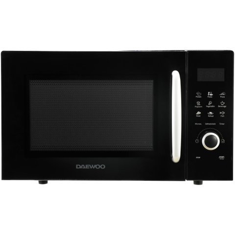 MASINI DE SPALAT VASE - Cuptor cu microunde Daewoo KOR-91RBK-2, 23 l, 800 W, Control digital, Display LED, Negru