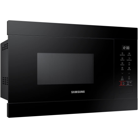 Cuptor cu microunde incorporabil Samsung MG22M8254AK/E2, 22 l, 850 W, Dezghetare rapida, Pastrare la cald, Grill, Mod Eco, Interior ceramic, Negru [2]