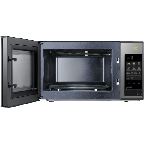 Cuptor cu microunde Samsung GE83X, 23 l, 800 W, Grill, Afisaj digital, Child Lock, Sticla neagra [2]