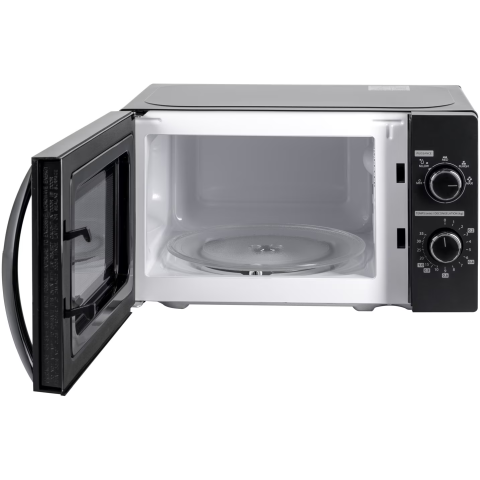 Cuptor cu microunde Toshiba MW-MM20PBK, 20 l, 800 W, Timer, Control mecanic, Iluminare LED, Negru [2]