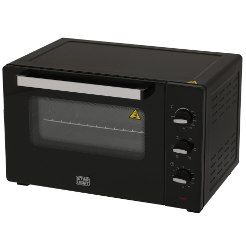 ELECTROCASNICE - RESIGILATE - Cuptor Electric Star-Light CEA-4520CRBL, 2000W, 45 l, 230 °C, convectie, rotisor, grill, iluminare, timer, termostat, negru