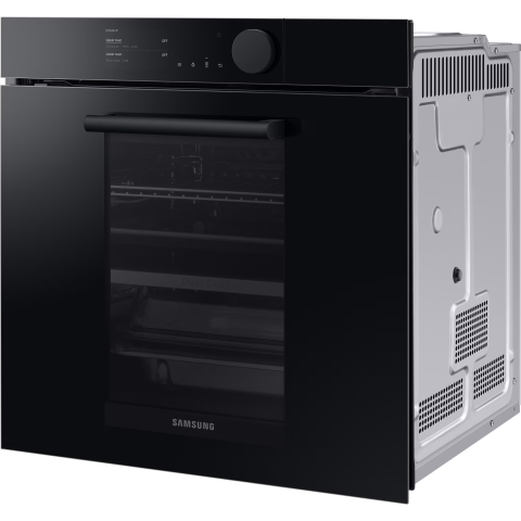 Cuptor incorporabil Samsung NV75T8979RK/EF, Infinite Line, Electric, Autocurare pirolitica, 75l, Dual Cook, Ecran TFT 4.3", WiFi, Sonda temperatura, Soft Close Door, Clasa A+, Negru [1]