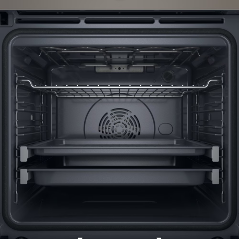 Cuptor incorporabil Whirlpool WOI4S8CM1SEA, Electric, 73 l, Autocuratare catalitica, Tehnologie al 6-lea simt, Casa A+, Bej [3]