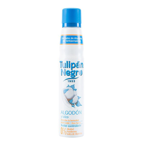 CURATENIE SI INGRIJIRE - Deo spray Algodon & Talco Tulipan Negro 200 ml
