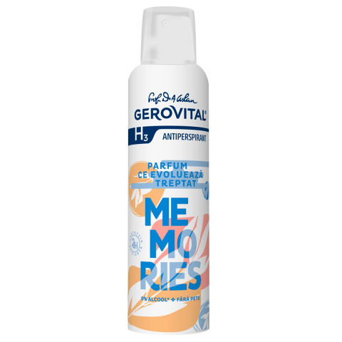 COSMETICE SI DEODORANTI - Deodorant Antiperspirant Memories Gerovital 150ml