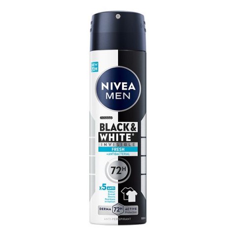 COSMETICE SI DEODORANTI - Deodorant spray NIVEA MEN Invisible Black & White Fresh, 150 ml