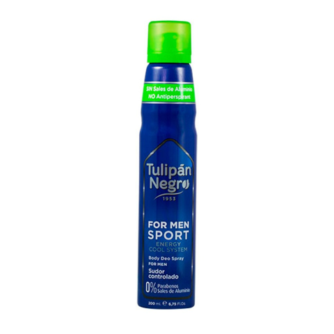 CURATENIE SI INGRIJIRE - Deodorant spray Sport Tulipan Negro Barbati, 200 ml