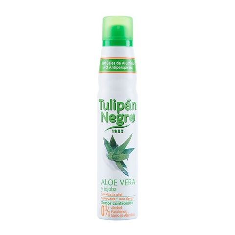 CURATENIE SI INGRIJIRE - Deodorant spray Tulipan Negro Aloe Vera si Jojoba Femei, 200 ml