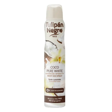 COSMETICE SI DEODORANTI - Deodorant spray Tulipan Negro, Gourmand Tender, cocos, 200ml