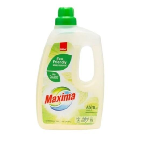 Detergent rufe - Detergent Gel concentrat rufe Sano Green Power, 3L