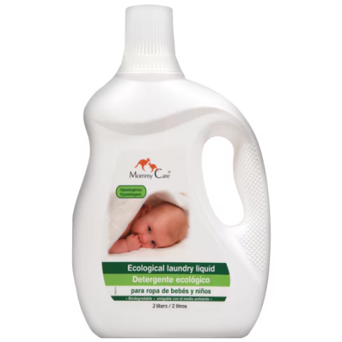 Detergent rufe - Detergent hipoalergenic, ecologic pentru rufe bebe Mommy Care, 2L, 0+ luni