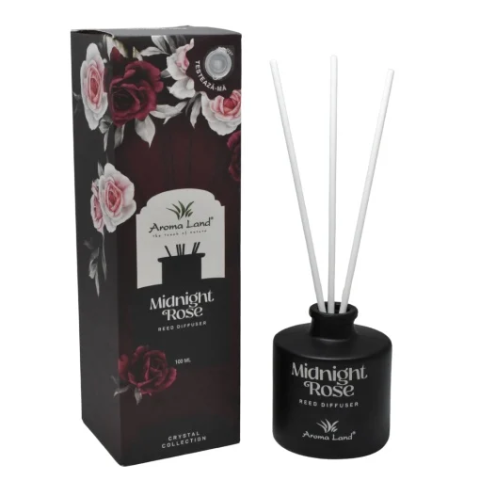 CURATENIE SI INGRIJIRE - Difuzor de parfum Midnight Rose 100ml, Aroma Land