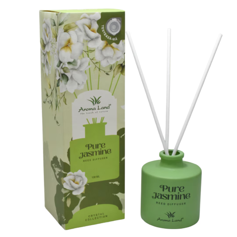 Odorizanti si Uleiuri parfumate - Difuzor de parfum Pure Jasmine 100ml, Aroma Land