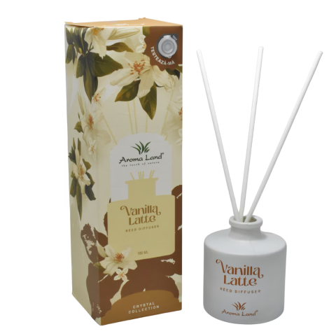 Odorizanti si Uleiuri parfumate - Difuzor de parfum Vanilla Latte 100ml, Aroma Land