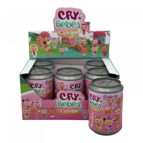 Jucarii - Doza cu Surpirze, Cry Babies, Bebelusi cu accesorii, Dimensiune 15cm