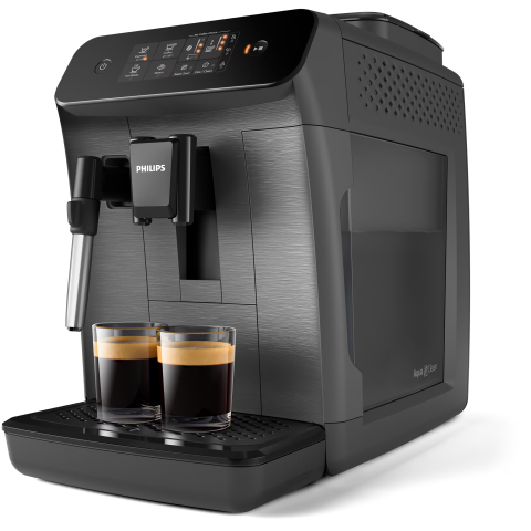 Espressor automat Philips seria 800 EP0824/00, sistem clasic de spumare a laptelui, 2 varietati de cafea, rasnita ceramica, display intuitiv, posibilitate de ajustare a tariei si a cantitatii de cafea [2]