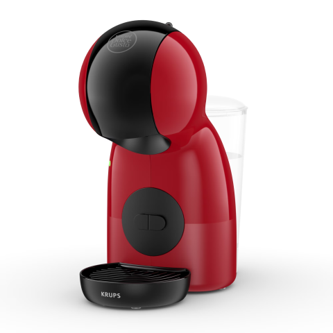 Espressor KRUPS cu capsule NESCAFÉ® Dolce Gusto® Piccolo XS KP1A3510, 1600 W, 15 bari presiune, capacitate rezervor 0.8 L, functie Eco, negru & rosu [1]