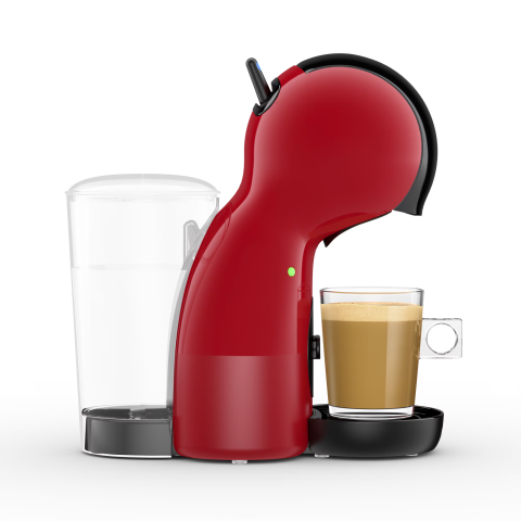 Espressor KRUPS cu capsule NESCAFÉ® Dolce Gusto® Piccolo XS KP1A3510, 1600 W, 15 bari presiune, capacitate rezervor 0.8 L, functie Eco, negru & rosu [2]