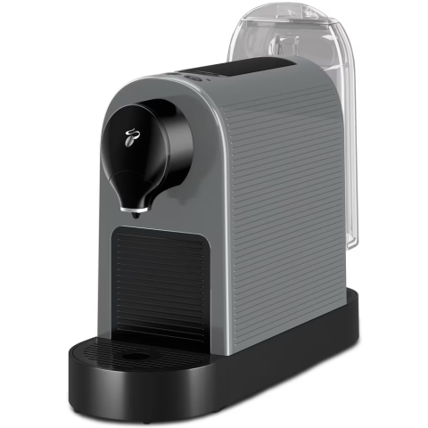 Espressor Tchibo Cafissimo Pure Plus 681006, 1250 W, 800 ml, 15 bari, Espresso, Caffe Crema, Cafea Lunga, sertar capsule, gri [1]