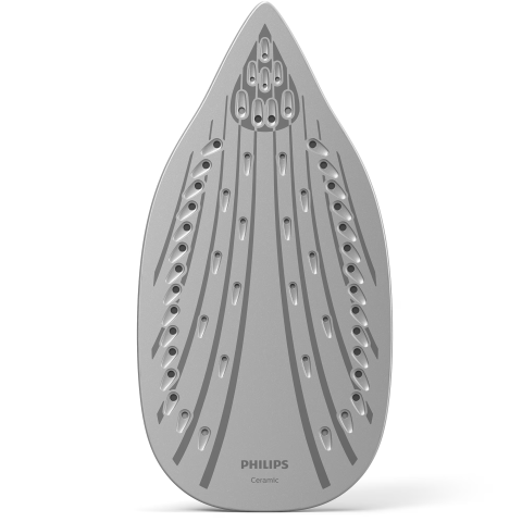 Fier de calcat Philips DST3030/70, putere 2400W, jet continuu de abur 40g/min, culoare turcoaz, rezervor de apa 300ml, talpa ceramica, oprire automata. [2]
