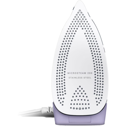 ARTICOLE DIVERSE - Fier de calcat TEFAL First Class DB1612E0, 1000W, 45g/min, talpa Microsteam 200, alb-violet