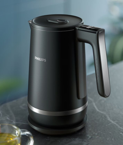 Selecție unică - Fierbator cu perete dublu Philips HD9396/90 seria 5000, Capacitate de 1,7 l