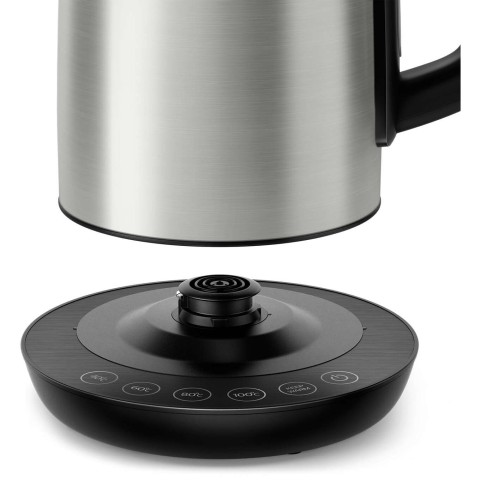 Fierbator Philips HD9359/90, 2200 W, 1.7 L, baza 360°, 4 butoane presetate pentru selectarea bauturilor si a ingredientelor, Filtru cu microsita, control temperatura, Negru [3]