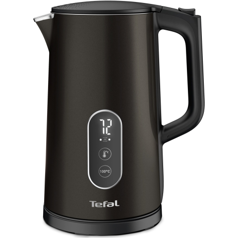MASINI DE SPALAT VASE - Fierbator Tefal Digital KI831E10, 5 trepte de temperatura, functie Pastrare la cald, filtru anticalcar detasabil, negru