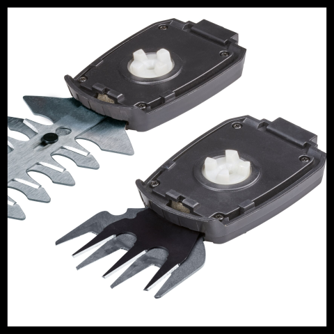 Foarfeca electrica pe acumulator pentru tuns iarba/arbusti Einhell GC-CG 3.6/70 Li WT, acumulator Li-Ion de 3.6 V 2.0 Ah, lama iarba 70 mm, lama arbusti 110 mm, inclus cablu de incarcare [1]