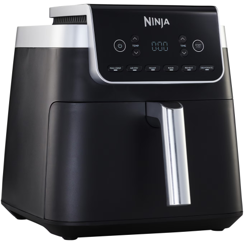 Friteuza cu aer cald Ninja Max Pro AF180EU, capacitate mancare 1.2 kg, 2000 W, interval temperatura 40 - 240 °C, oprire automata, temperatura ajustabila, 6 programe, negru [1]