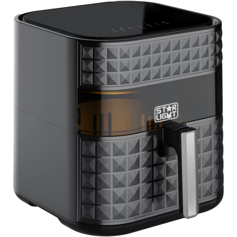 Friteuza cu aer cald Star-Light DAFV-1800Z7B, 1800 W, 7 l, 7 Programe presetate, temperatura ajustabila, vas detasabil, gratar antiaderent detasabil, Negru [2]