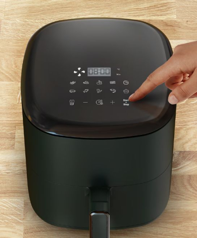 Friteuza cu aer cald Tefal Easy Fry Max EY245310, 1500 W, capacitate 5L, 10 programe automate, ecran tactil, vas detasabil antiaderent, oprire automata, temperatura ajusatbila, carte de retete inclusa [2]