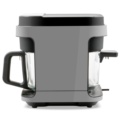Friteuza cu aer cald ZASS ZAF 09, Capacitate de 5, 5l, Cos de sticla securizata detasabil, Control digital, Gri Antracit [3]