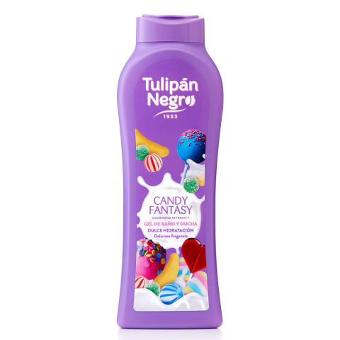 CURATENIE SI INGRIJIRE - Tulipan Negro gel de dus 650ml - Candy Fantasy