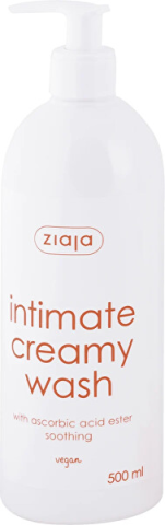 COSMETICE SI DEODORANTI - Gel intim cremă cu acid ascorbic împotriva iritațiilor (Intimate Creamy Wash) 500 ml