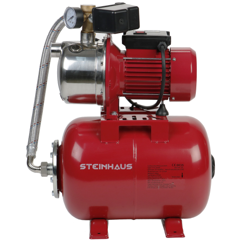 HIDROFOARE SI POMPE DE APA - Hidrofor 24L Steinhaus PRO-BOO24I, 1100W, 4600 l/h, 4.5 bar, pompa inox