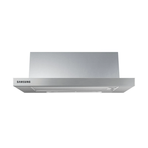 HOTE SI PLITE ELECTRICE - Hota incorporabila telescopica Samsung NK24M1030IS/UR, Putere de absorbtie 392 m3/h, Iluminare LED, Clasa C, 60 cm, Inox