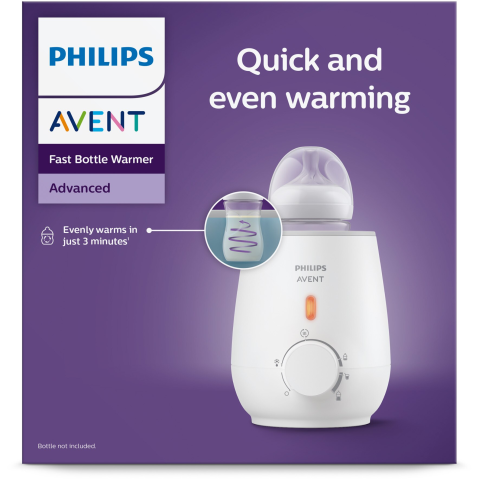 SANATATE SI WELLNESS - Incalzitor electric Philips-AVENT SCF355/09, incalzire rapida si uniforma, pastrare la cald, functie dezghetare, Alb