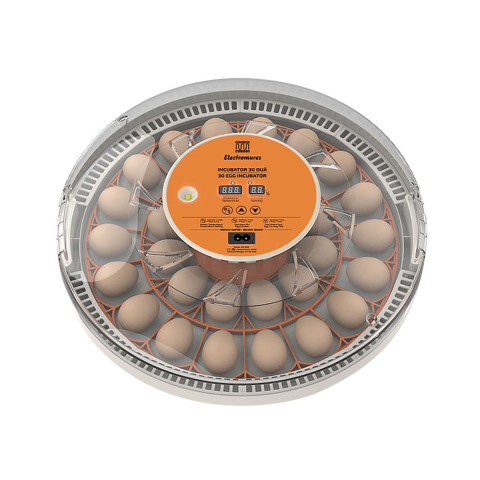 ARTICOLE DIVERSE - Incubator electric oua (clocitoare) cu higometru si intoarcerea automata Electromures EM 3002, putere 50 W, capacitate 30 oua gaina, reglaj temperatura automat, afisare umiditate, intoarcerea automata