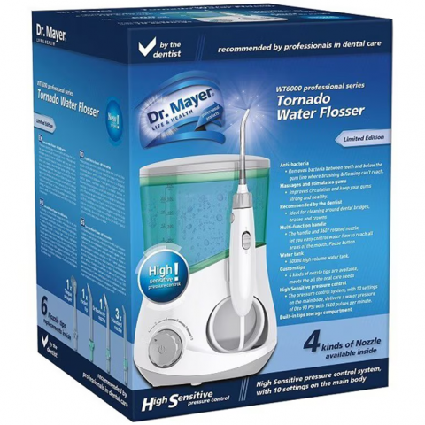 Irigator bucal Dr. Mayer WT6000, Profesional, Verde [2]