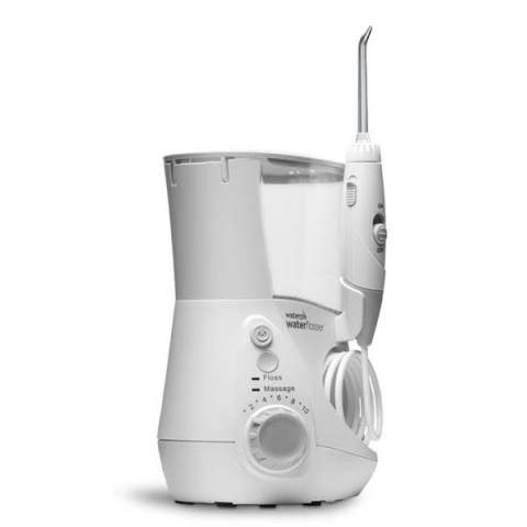 Irigator bucal Waterpik Profesional Aquarius WP-660, 7 capete curatare, 10 trepte presiune, Rezervor 650ml, Alb [2]