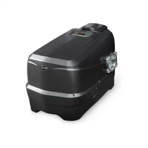 Jacuzzi gonflabil PureSpa Onyx Black Bubble Deluxe Intex 28458, D181xH71cm, PVC, 4 locuri, protectie baza, prelata acoperire si 2 tetiere gonflabile [4]